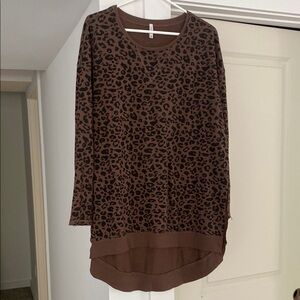 ZSupply Leopard Print Top